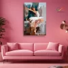 Cuadro Decorativo Canvas Para Recamara Bailarina Blanca - Imagen 7