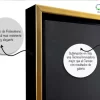 Cuadro Decorativo Moderno Con Marco Ultima Cena Sagrada Tonos Cafes - Imagen 7