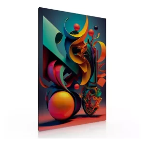 Cuadro Decorativo Moderno Para Sala, Imaginacion Abstracta