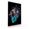 Cuadro Decorativo Moderno Para Sala Recamara Calavera Negra