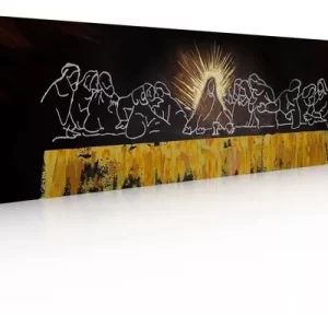 Cuadro Decorativo Para Comedor Ultima Cena Sagrada Cafe