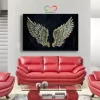 Cuadro Decorativo Para Sala O Comedor Alas Color Cobre - Imagen 6