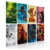 Set De  8 Cuadros Decorativos Orishas De La Religion
