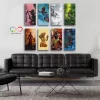 Set De  8 Cuadros Decorativos Orishas De La Religion - Imagen 6