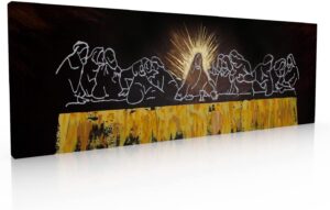 Ideas Creativas in- Cuadro Decorativo Moderno para Comedor Ultima Cena Sagrada Cafe-Panoramico-...