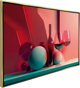 Ideas Creativas- Cuadros Decorativos Para Comedor- Canvas Lienzo Impresión-Marco-Figuras...
