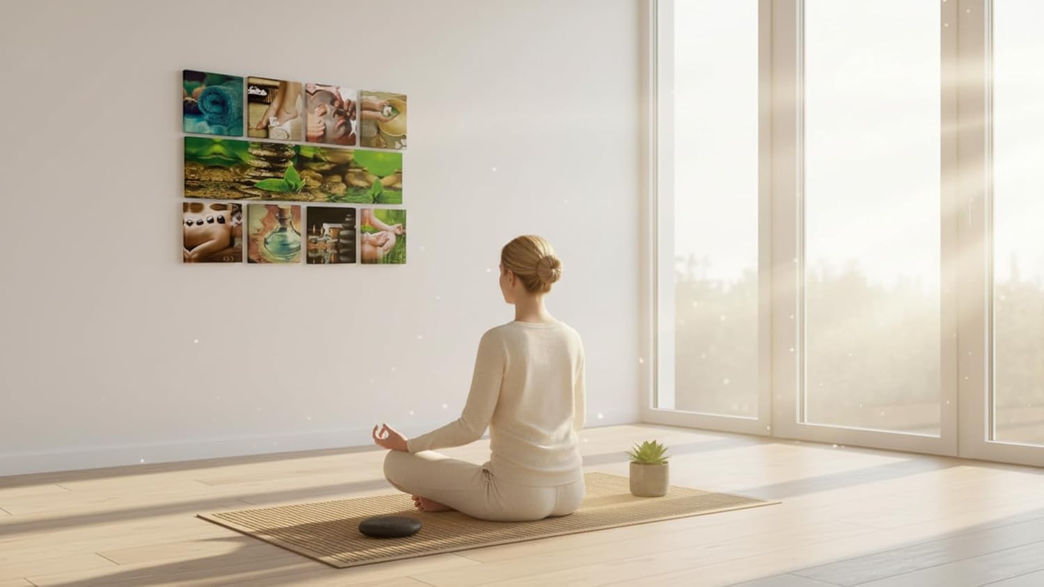 Set de 9 Cuadros Decorativos Para Estetica o Spa Relax-Canvas-Lienzo Sublimacion-Ideas Creativas In - Imagen 4