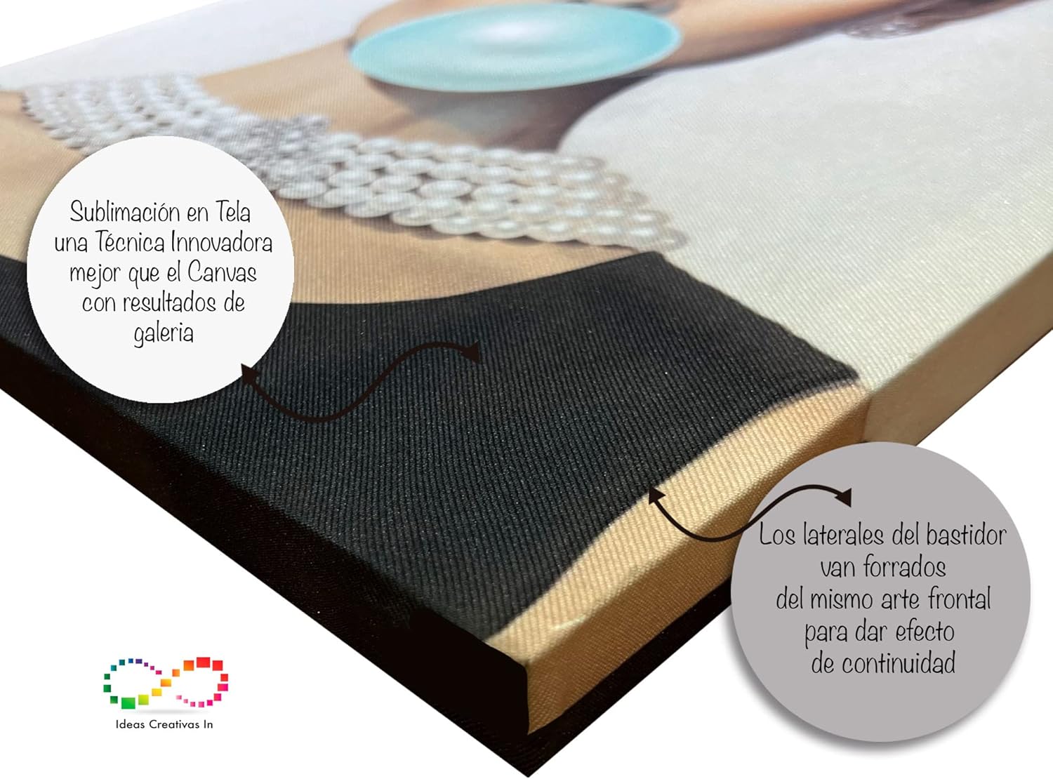 Set de 3 Cuadros Decorativos Para Sala Recamara Oficina Marilyn Monroe y Audrey Hepburn y brigitte bardot… Calidad Premium Ideas creativas In - Imagen 3