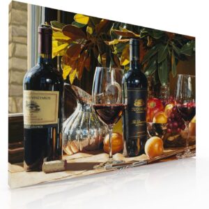 Cuadro Decorativo Canvas Para Comedor o Cocina Bodegon