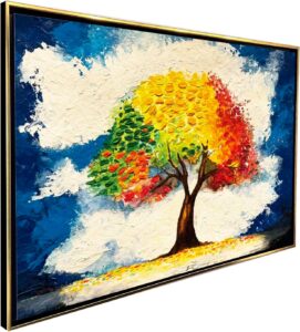 Ideas creativas in-Cuadro Decorativo Moderno Con Marco Flotante Para Sala Recamara Oficina Arbol De...