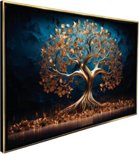 Ideas Creativas In Cuadro Decorativo Lienzo Canvas Minimalista Con Marco Para Oficina Sala Comedor...