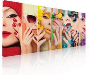 Ideas Creativas in-Cuadro Decorativo Para Salon De Belleza Spa Espetica Uñas-Moderno-Canvas 150 x...