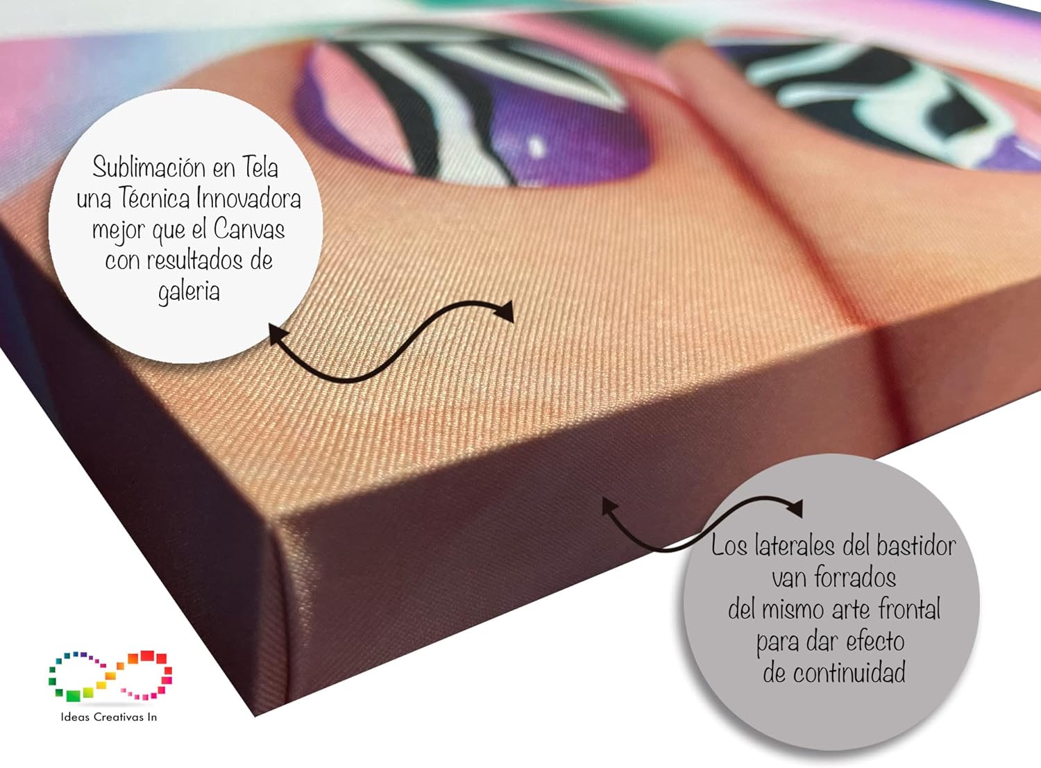 Set de 8 Cuadro Decorativos Para Estetica o Spa Salon Mix - Imagen 8