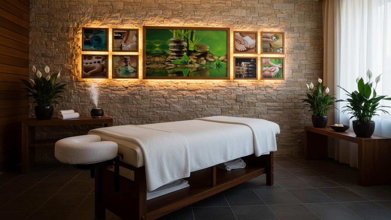Set de 9 Cuadros Decorativos Para Estetica o Spa Relax-Canvas-Lienzo Sublimacion-Ideas Creativas In - Imagen 6