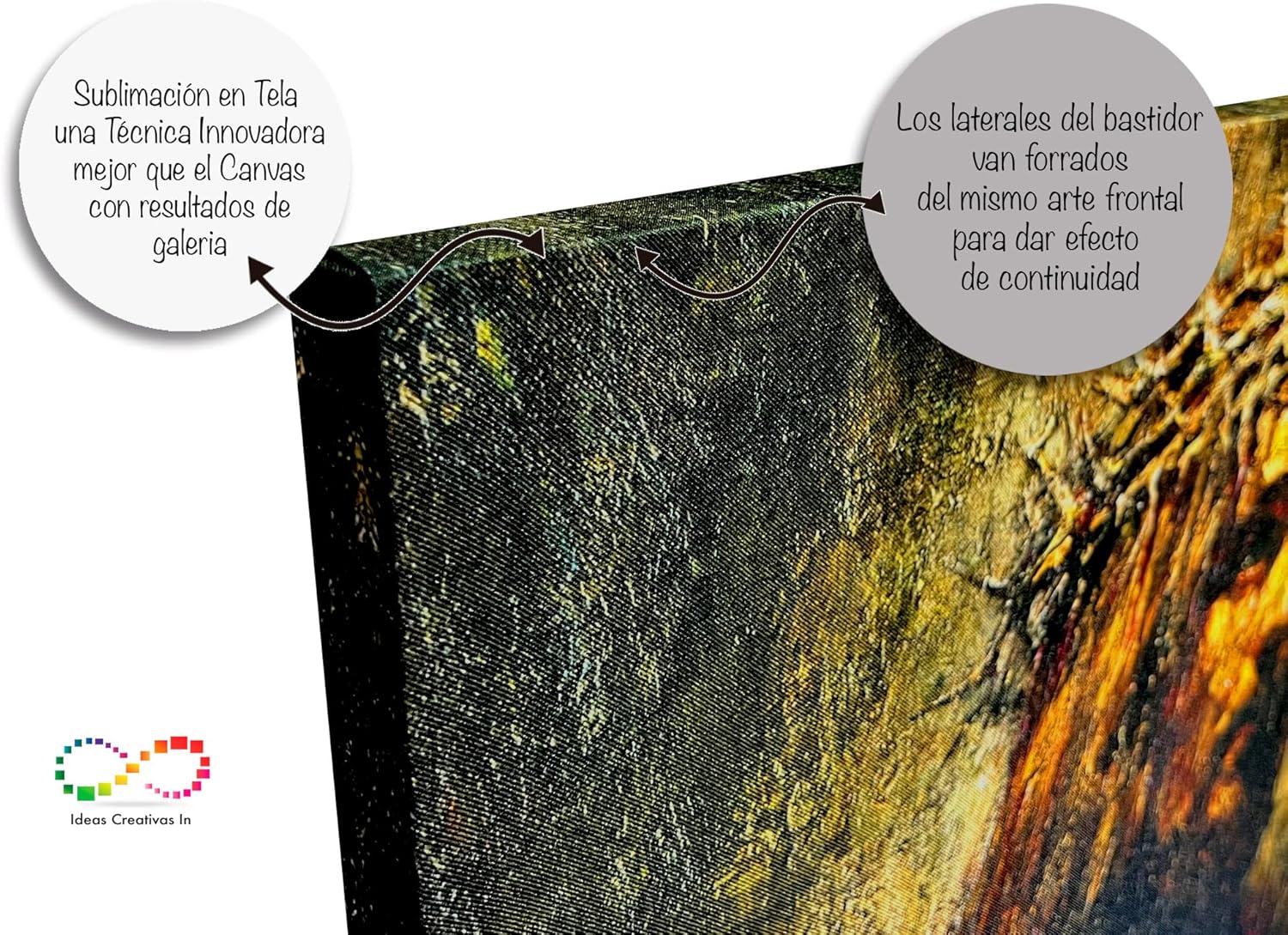 Ideas Creativas In Cuadro decorativo religioso,para sala o recamara, pasión de cristo-Canvas-140 cm x 70 cm - Imagen 3