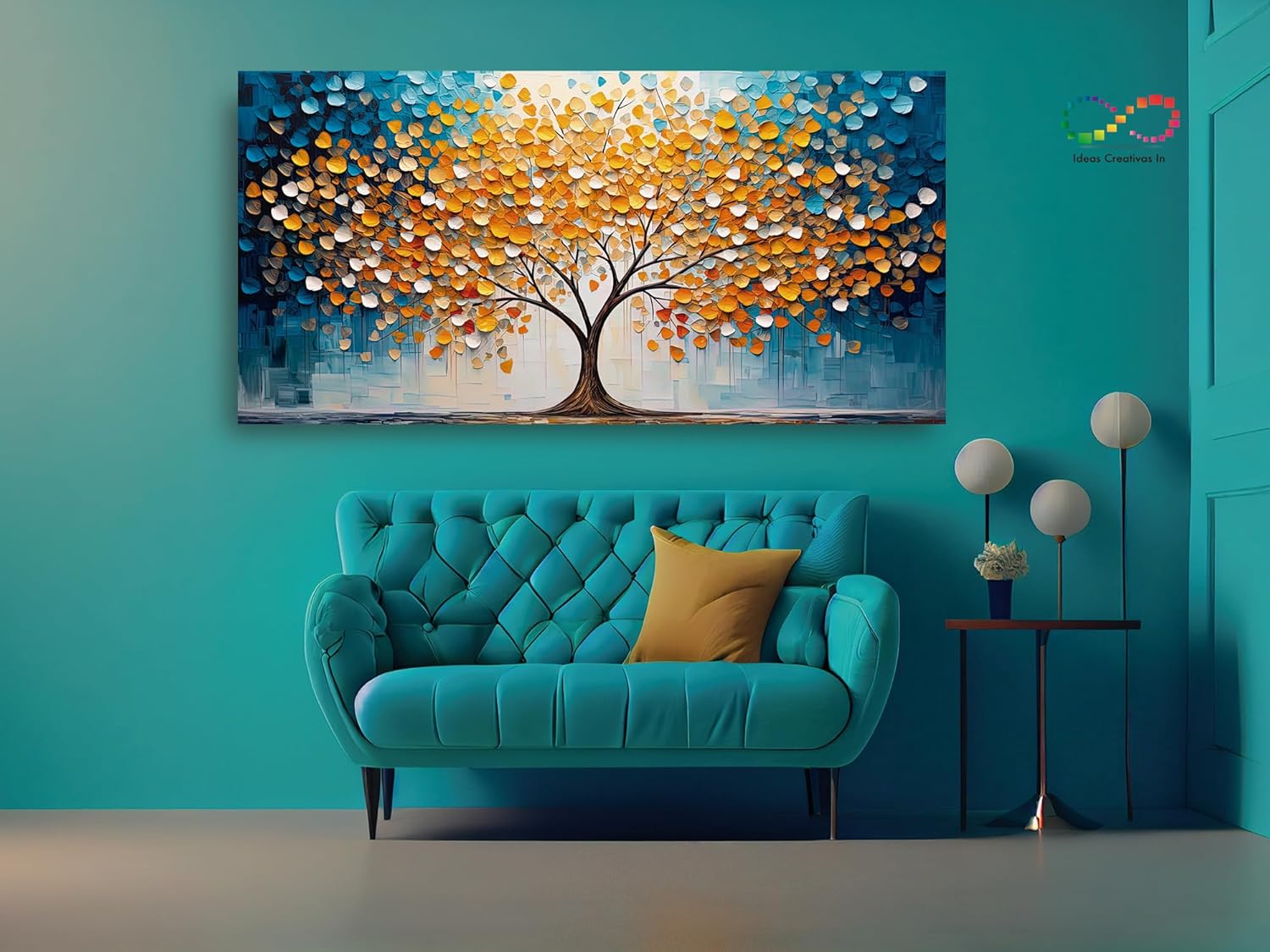 Cuadro Decorativo Moderno Para Sala Oficina Dormitorio Arbol Real Color Calidad Premium Ideas Creativas In - Imagen 5