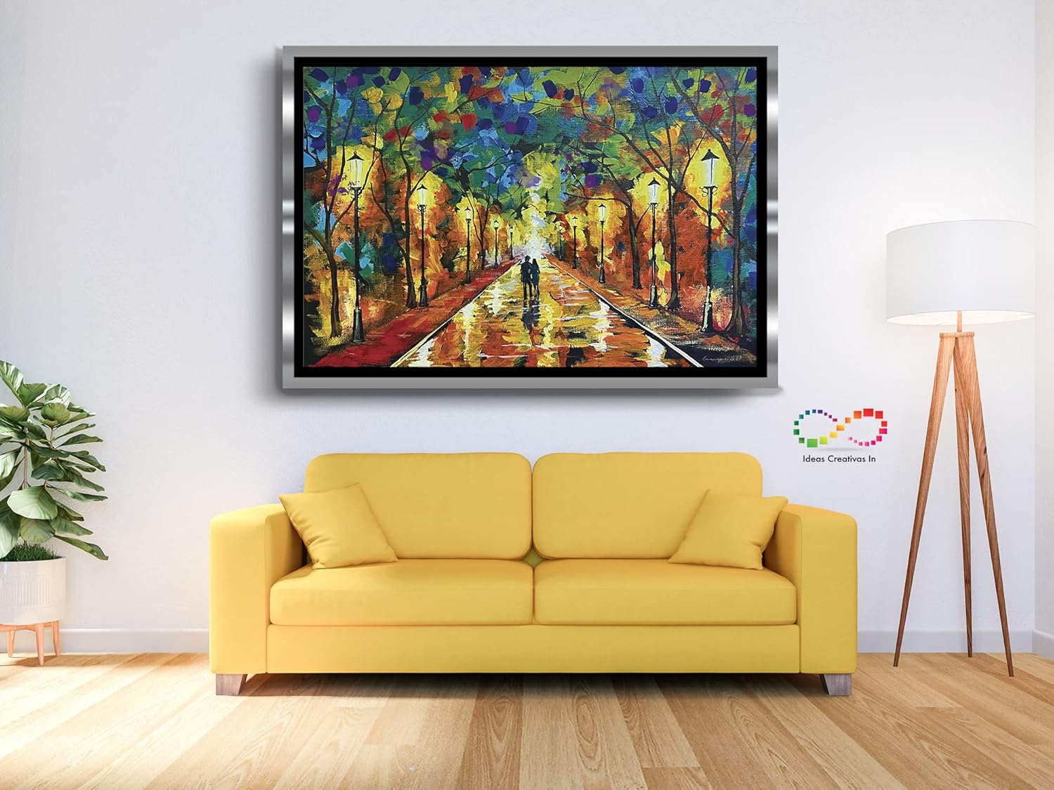 Cuadro Decorativo Moderno Para Sala Recamara o Comedor Juntos Por Siempre - Imagen 5