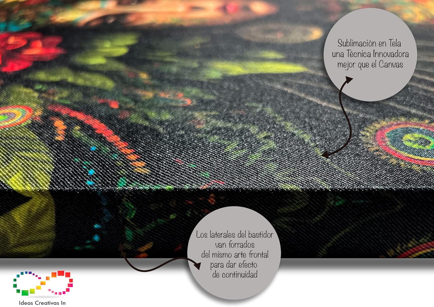 Cuadro Decorativo Canvas Para Recamara Bailarina de Negro - Imagen 3